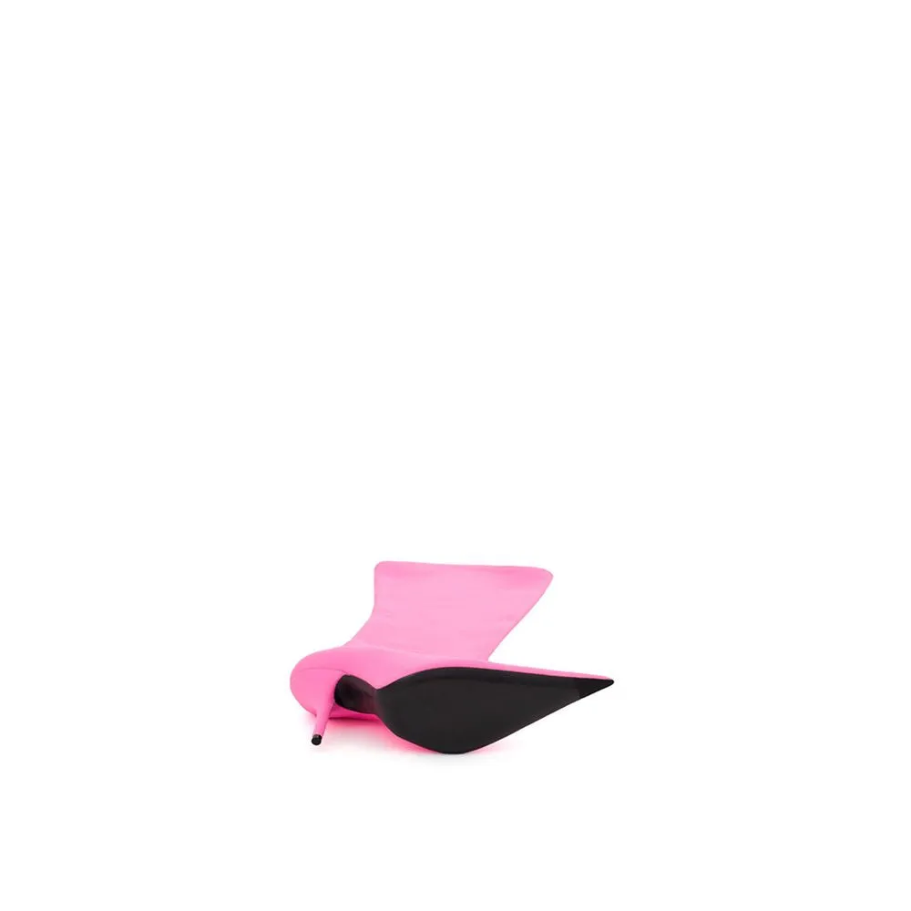 Elegant Pink Polyester Ankle Boots sold by Louxly product image thumbnail 5