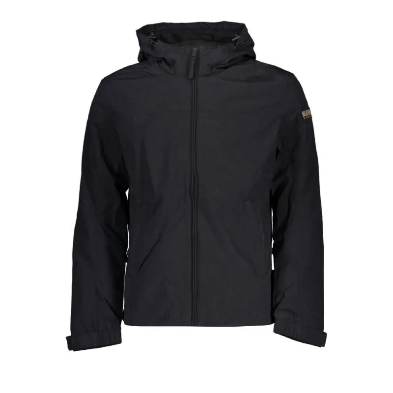 Sporty Waterproof Hooded Jacket with Contrast Details sold by Louxly