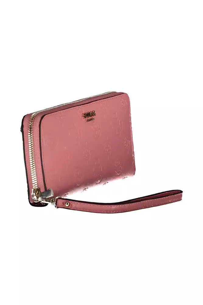 Pink Polyethylene Women Wallet sold by Louxly product image thumbnail 3