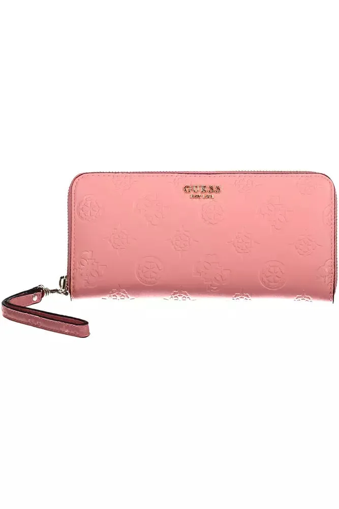 Pink Polyethylene Women Wallet sold by Louxly