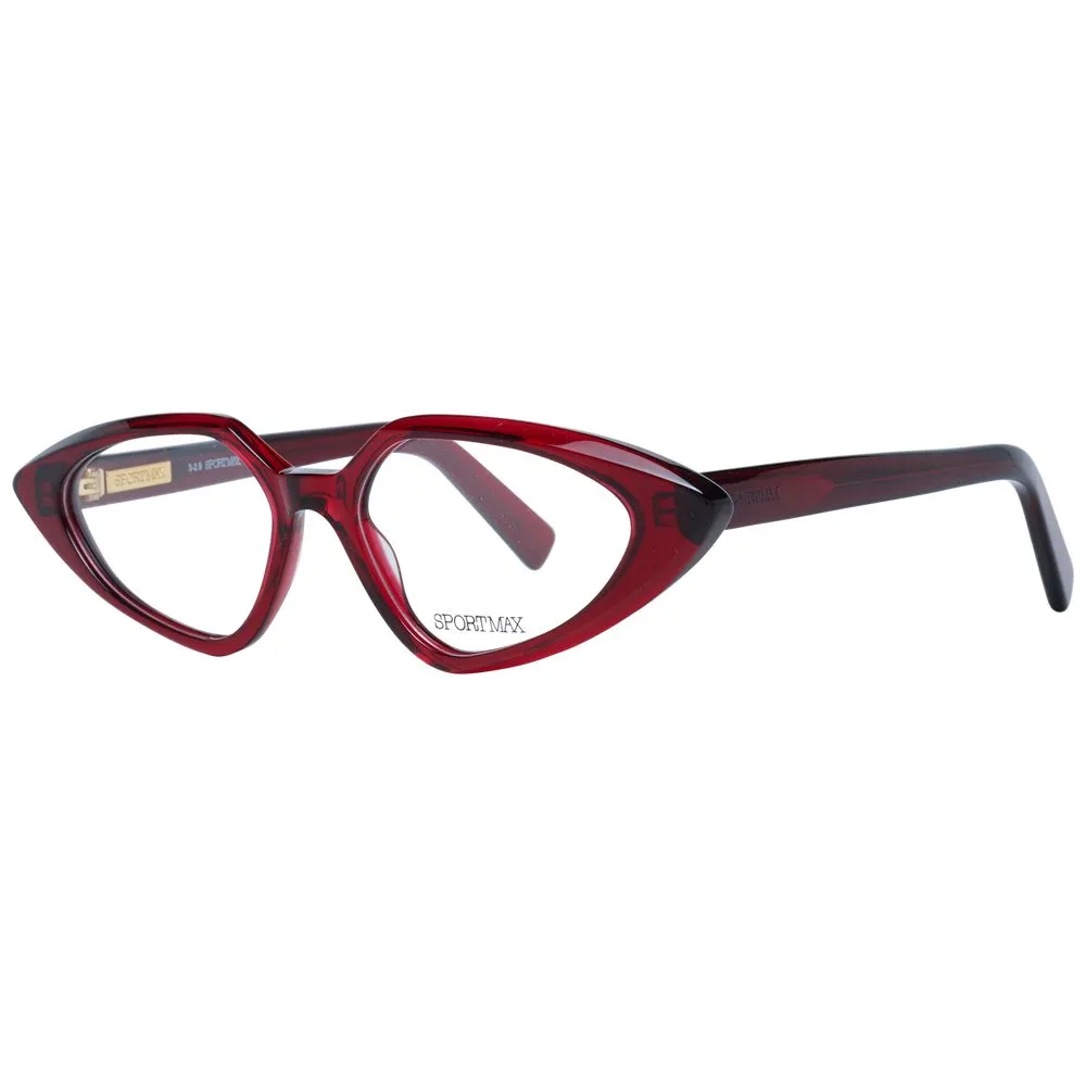 Burgundy Women Optical Frames sold by Louxly