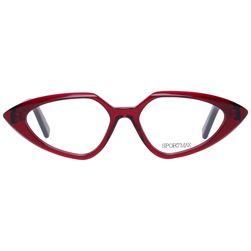 Burgundy Women Optical Frames sold by Louxly product image thumbnail 2