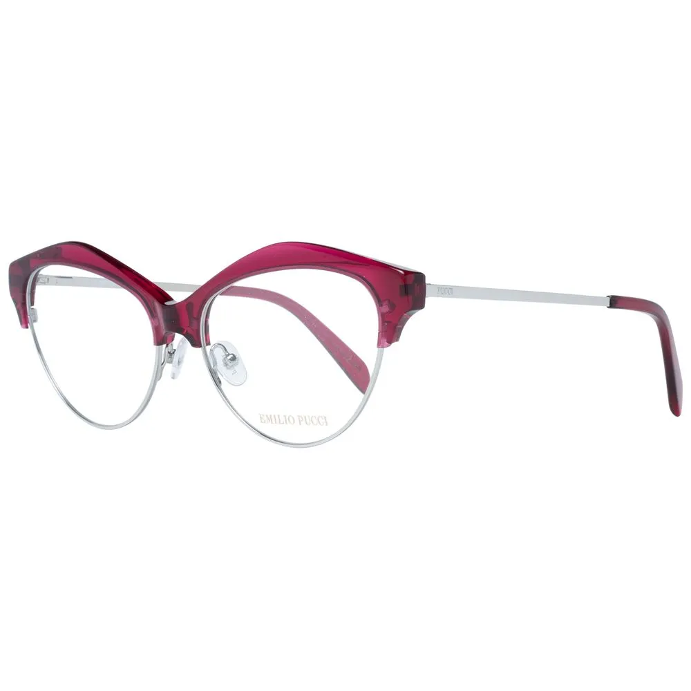 Burgundy Women Optical Frames sold by Louxly