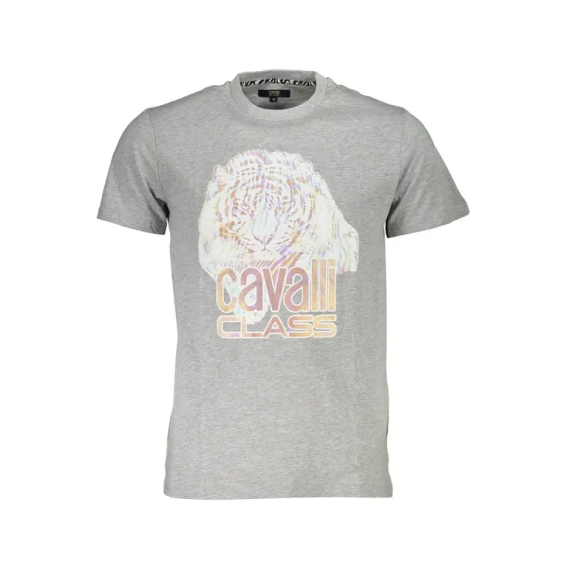 Gray Cotton T-Shirt sold by Louxly