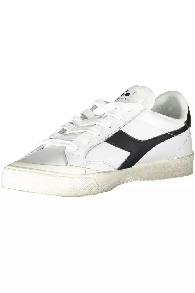 White Leather Women Sneaker sold by Louxly product image thumbnail 3