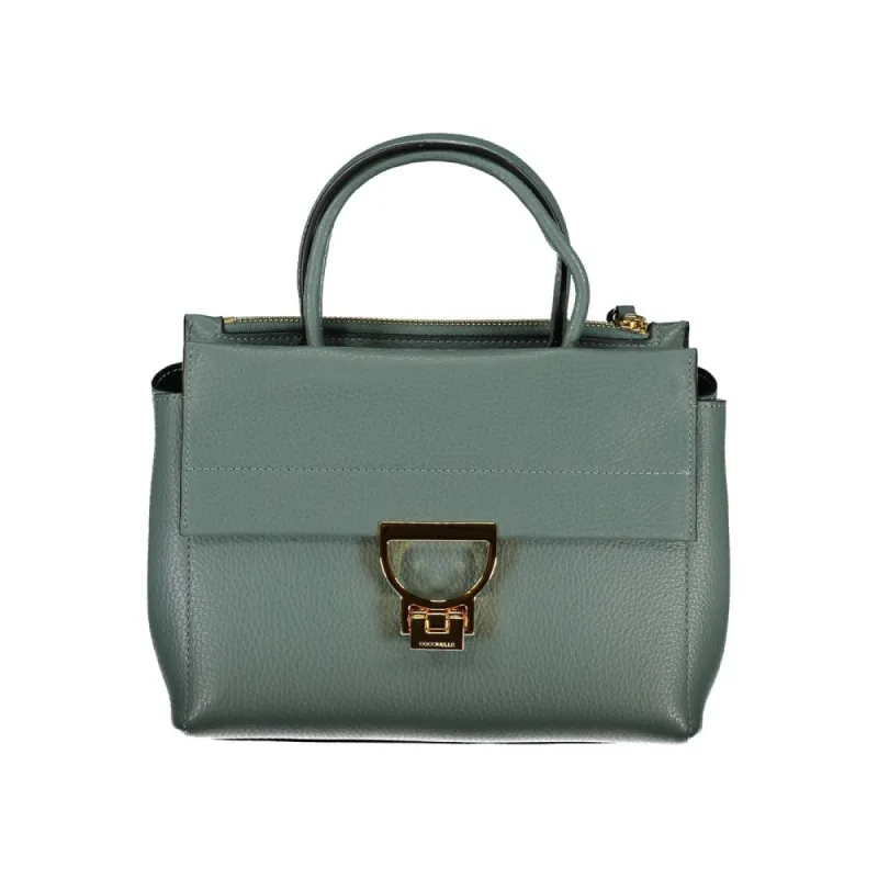 Green Leather Handbag sold by Louxly