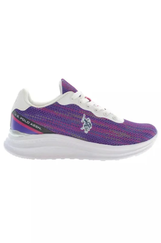 Purple Polyester Women Sneaker sold by Louxly