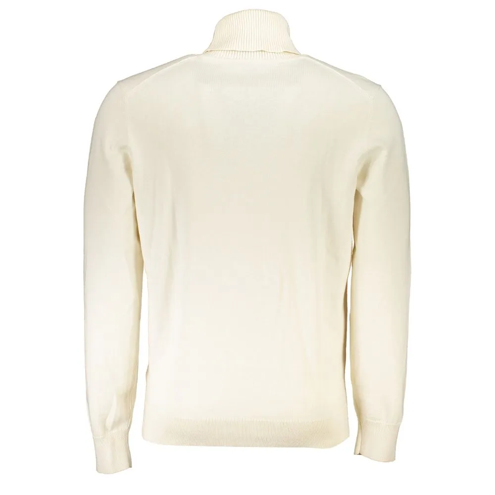 White Cotton Men Sweater sold by Louxly product image thumbnail 2