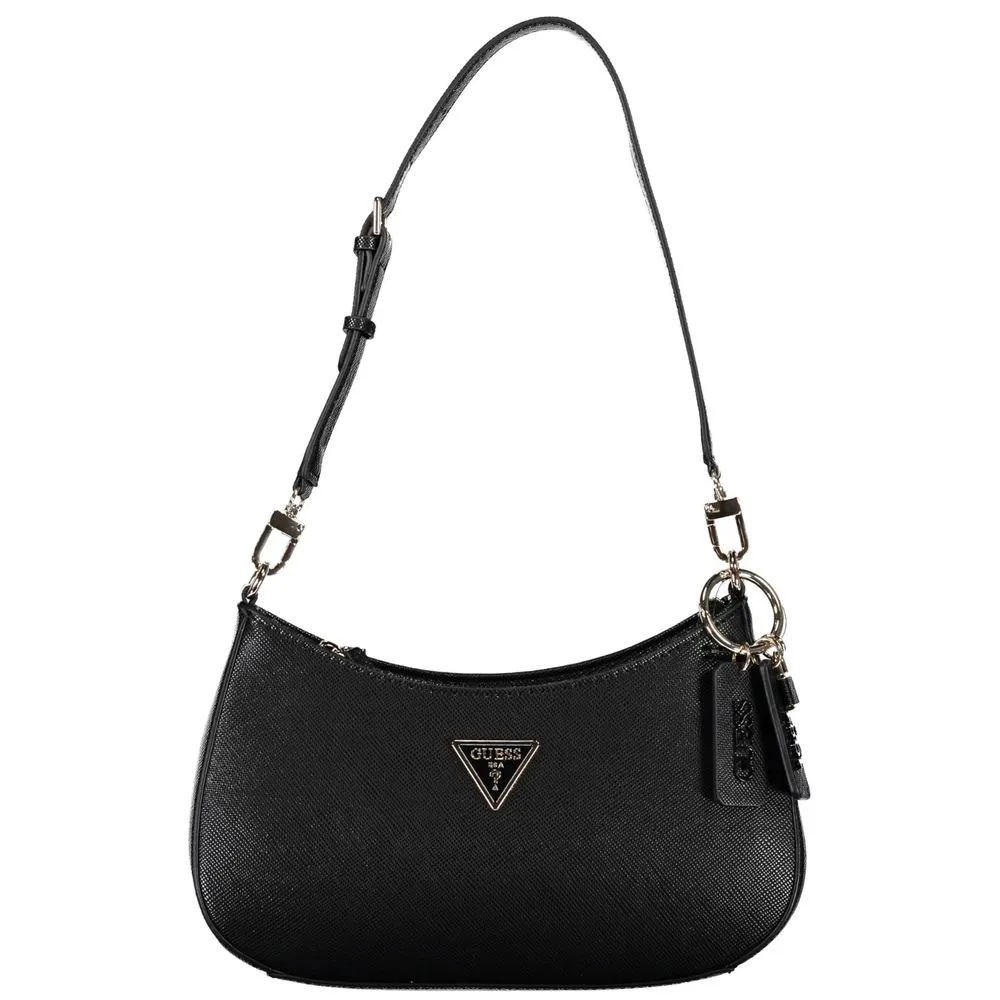 Black Polyethylene Handbag sold by Louxly