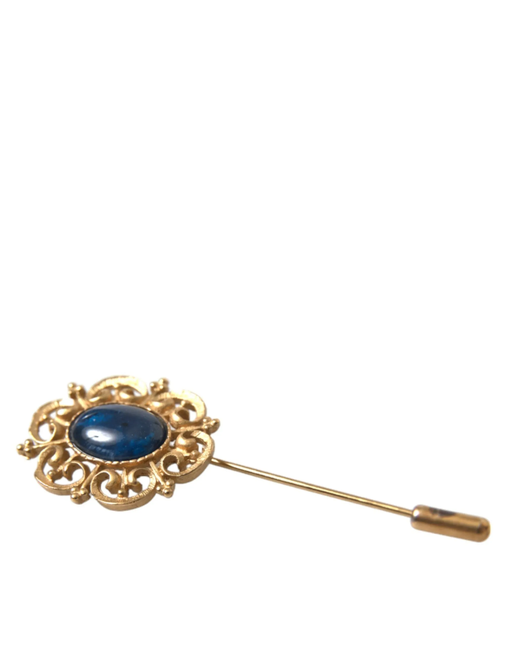 Elegant Gold Tone Silver Pin Brooch sold by Louxly product image thumbnail 4