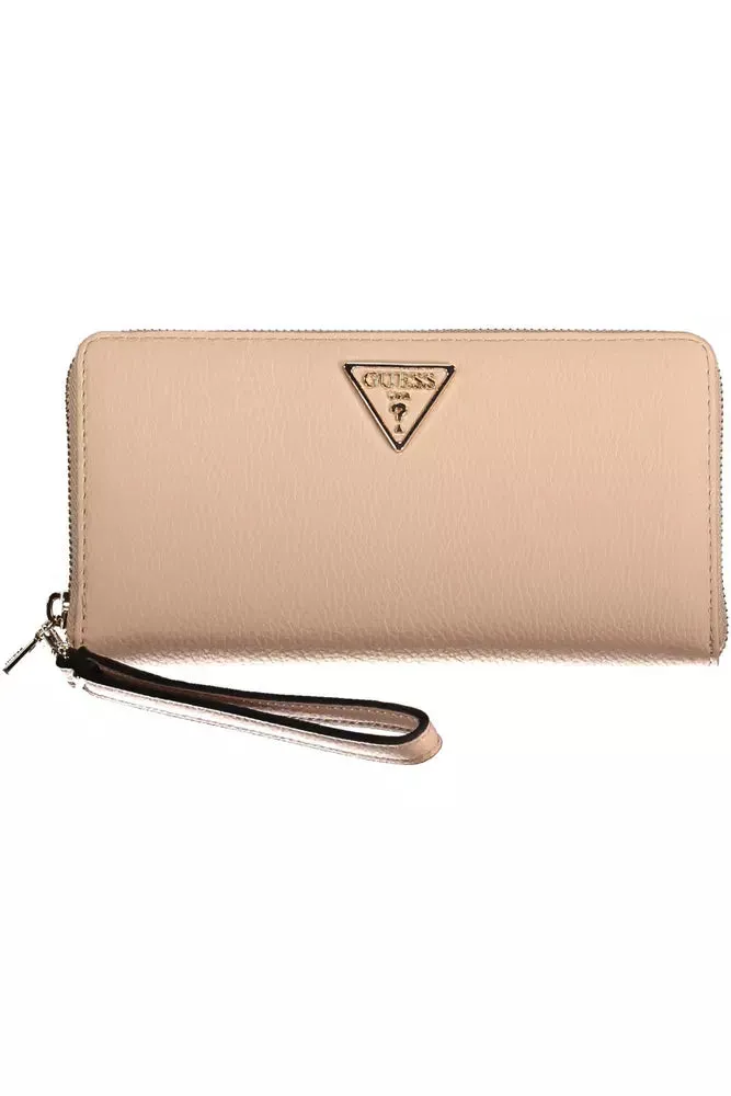 Pink Polyethylene Women Wallet sold by Louxly