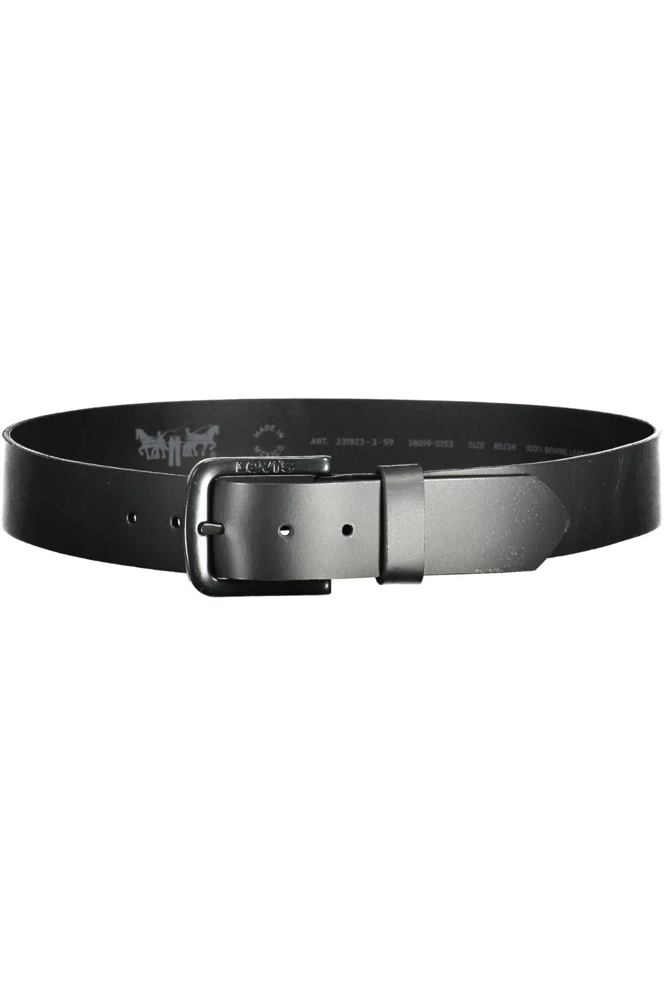Black Leather Women Belt sold by Louxly product image thumbnail 2