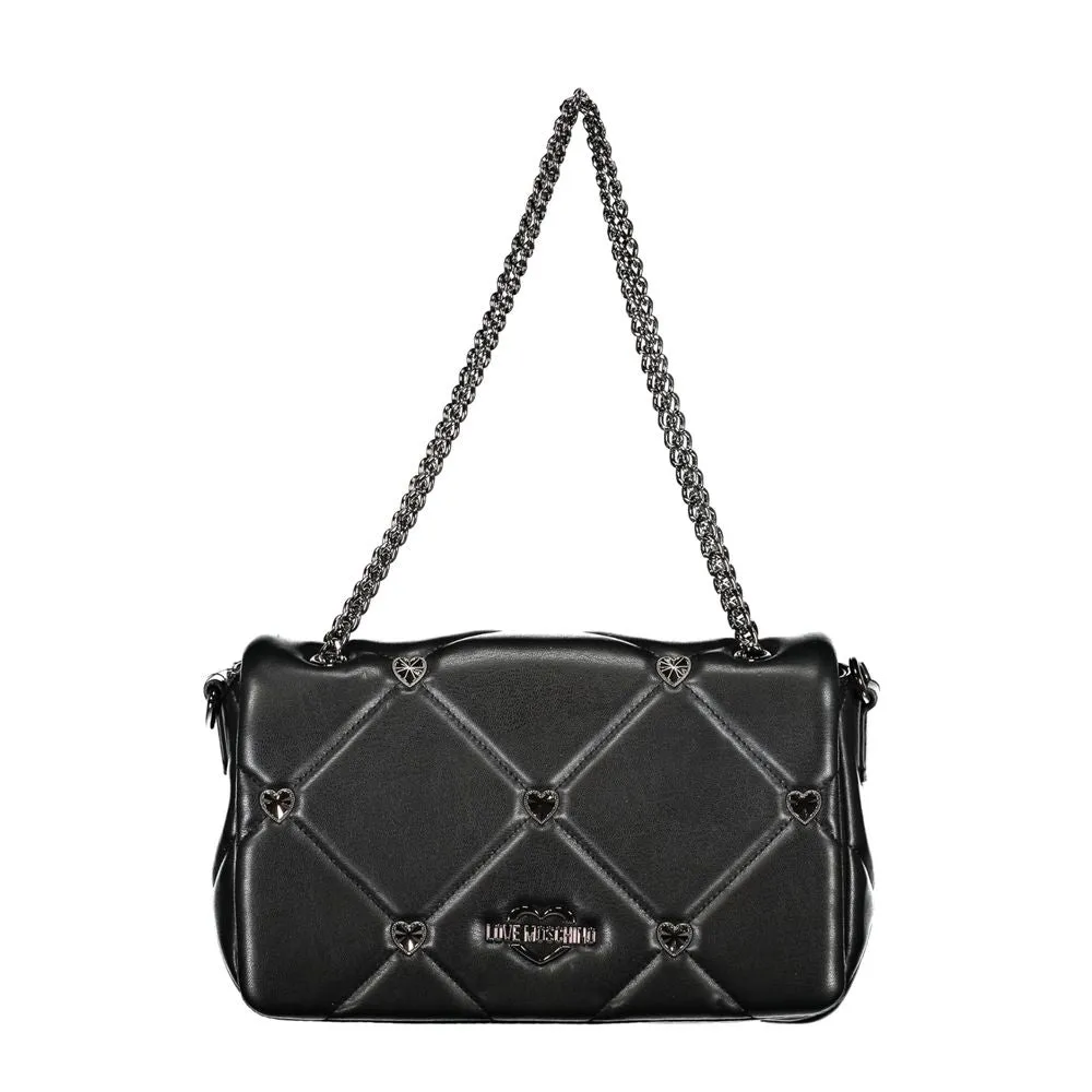 Black Polyethylene Handbag sold by Louxly