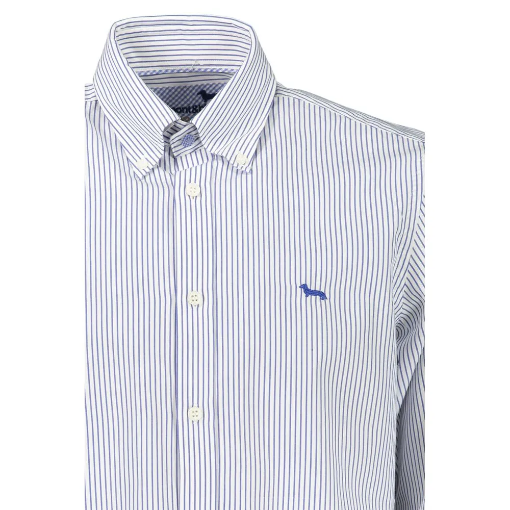 Elegant Striped Button-Down Cotton Shirt sold by Louxly product image thumbnail 2