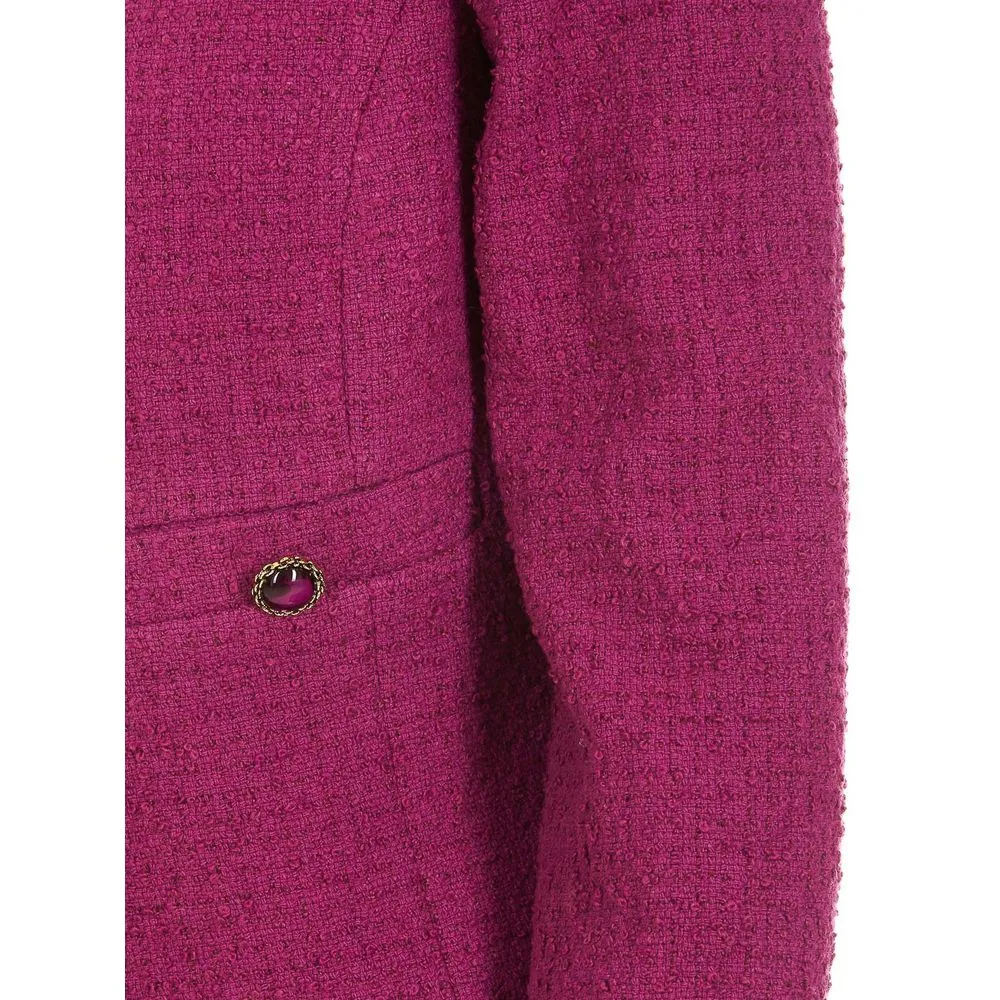 Fuchsia Cotton Suits & Blazer sold by Louxly product image thumbnail 4