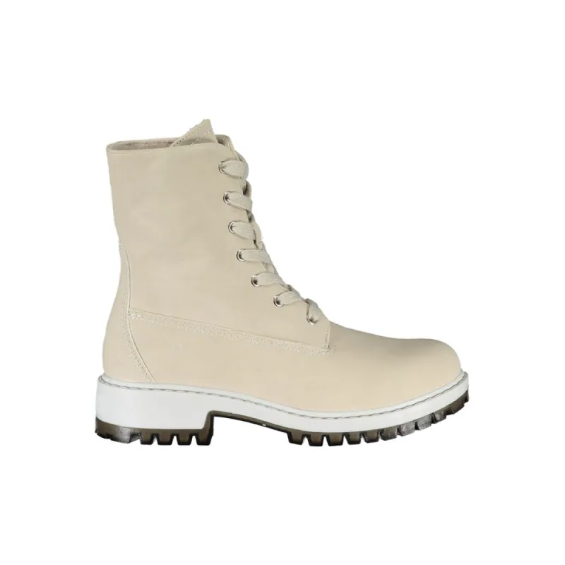 Chic Fleece-Lined Lace-Up Ankle Boots sold by Louxly