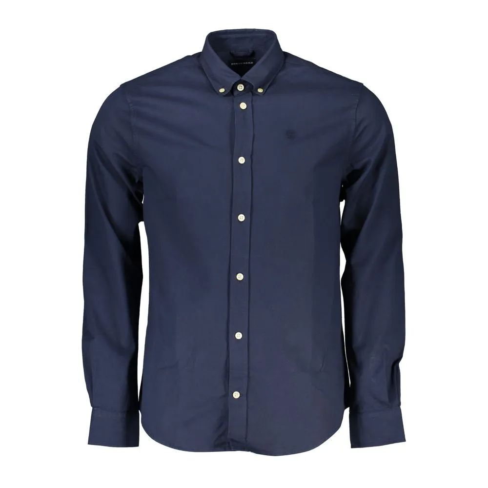 Blue Cotton Men Shirt sold by Louxly