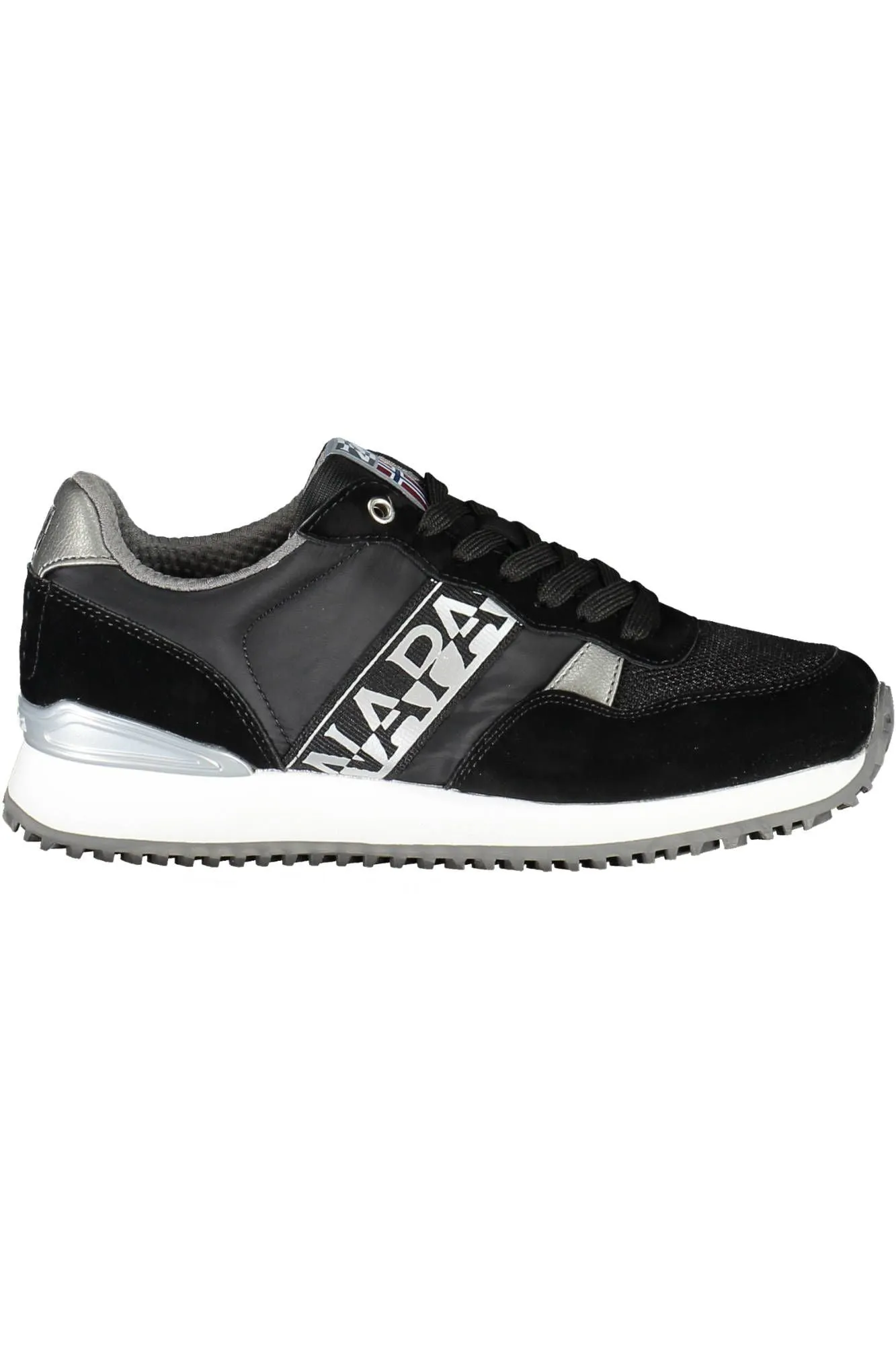Black Polyester Women Sneaker sold by Louxly