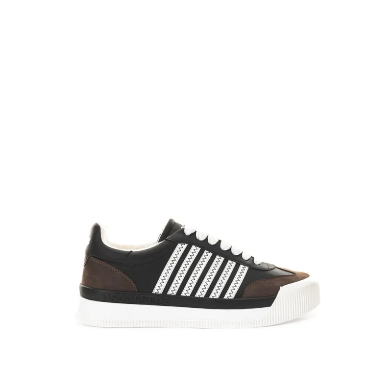 Black Leather Sneaker sold by Louxly