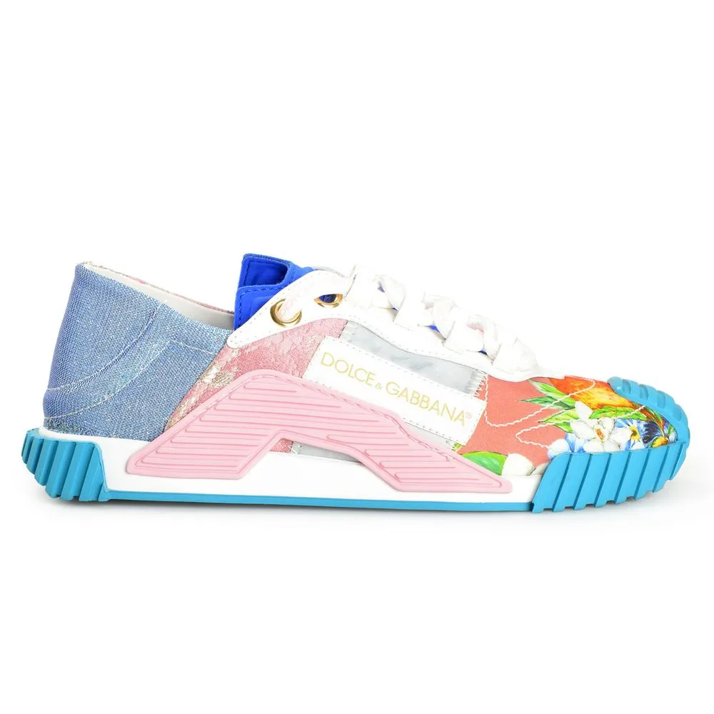Multicolor Cotton Sneaker sold by Louxly