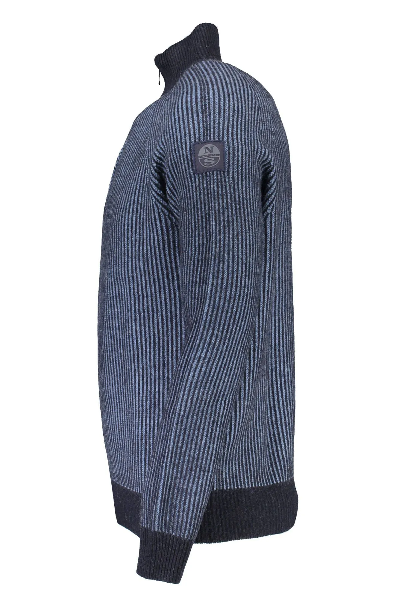 Blue Wool Men Sweater sold by Louxly product image thumbnail 3