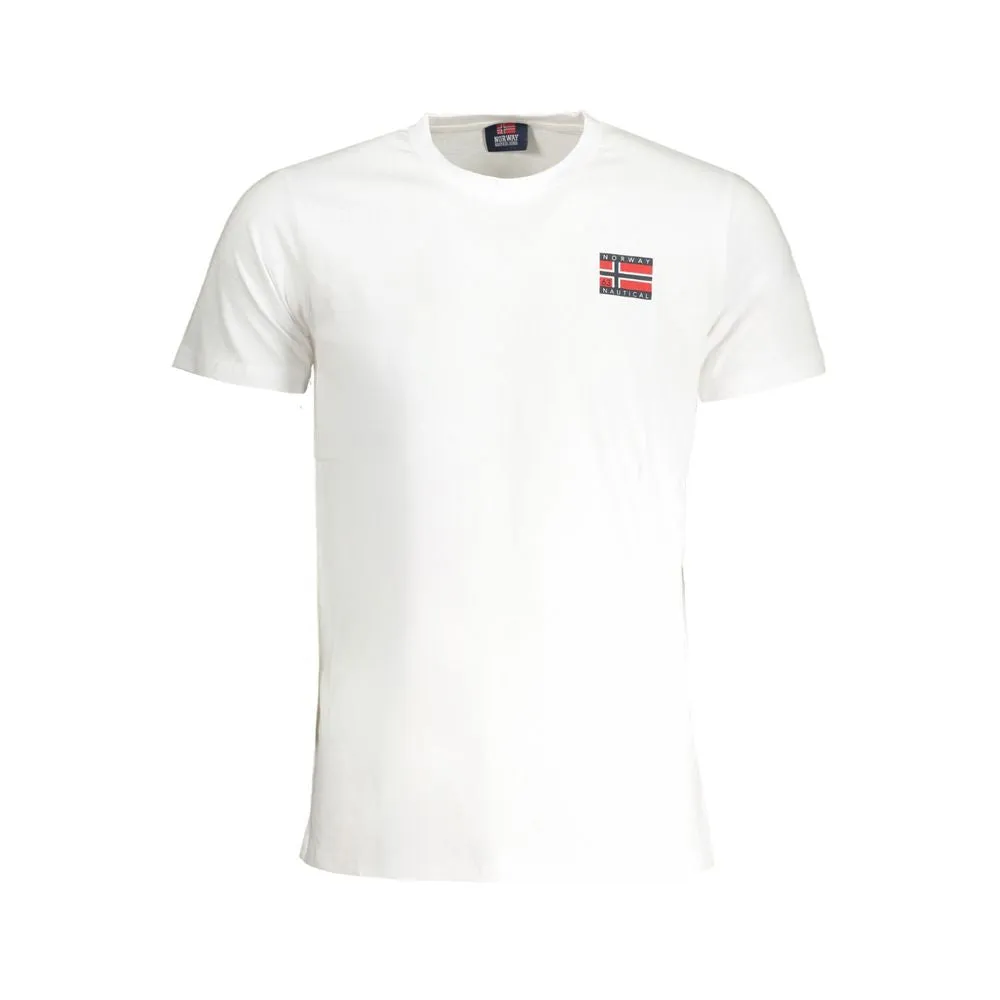 White Cotton T-Shirt sold by Louxly