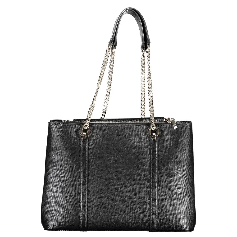 Black Polyethylene Handbag sold by Louxly product image thumbnail 2