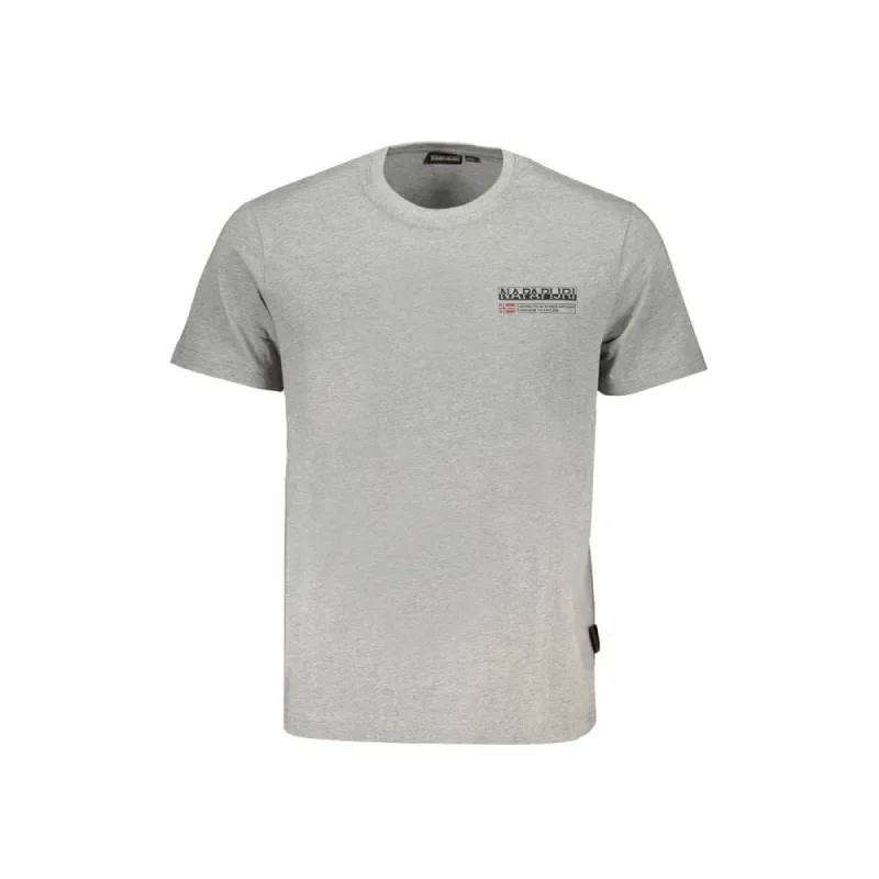 Gray Cotton T-Shirt sold by Louxly