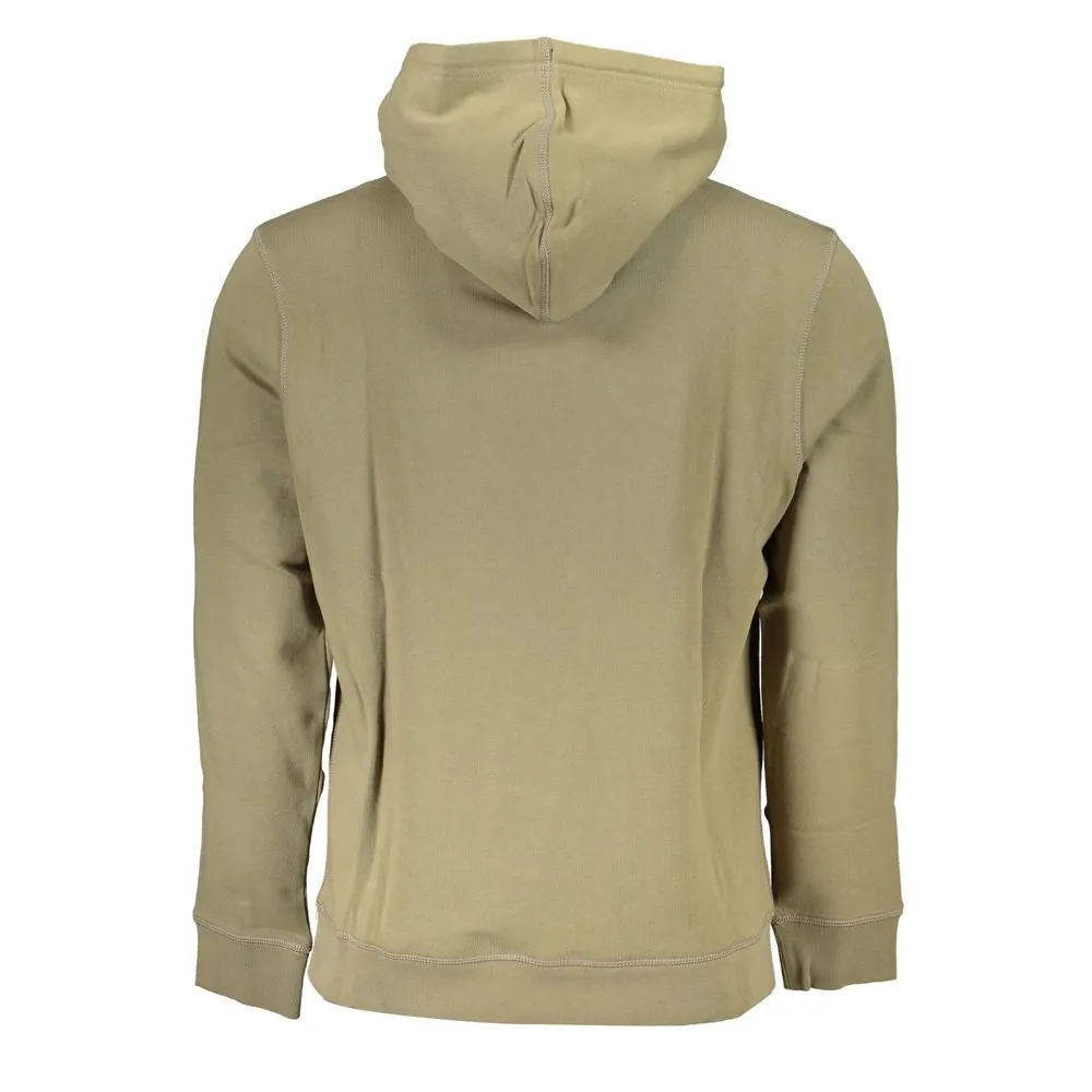 Elegant Green Hooded Long Sleeve Sweatshirt sold by Louxly product image thumbnail 2
