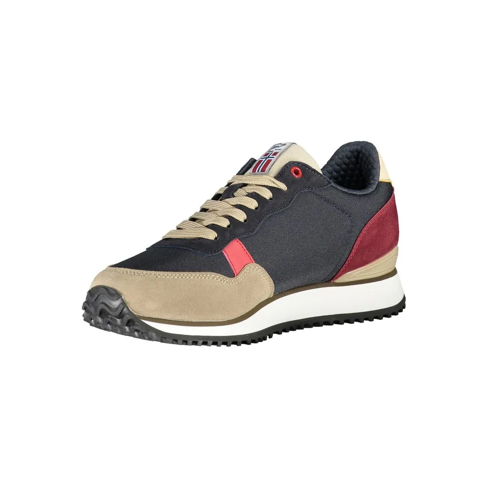 Elevate Your Game: Sleek Blue Sneakers with Contrast Accents sold by Louxly product image thumbnail 3