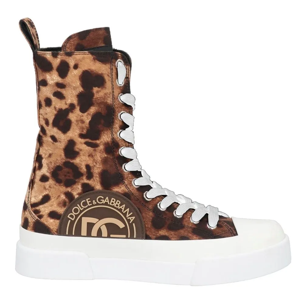 Brown Cotton Sneaker sold by Louxly