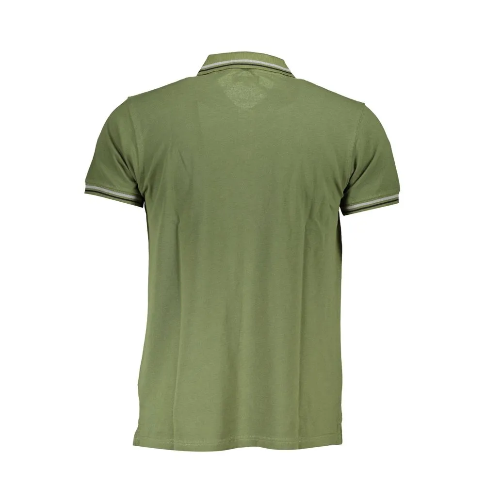 Green Cotton Polo Shirt sold by Louxly product image thumbnail 2
