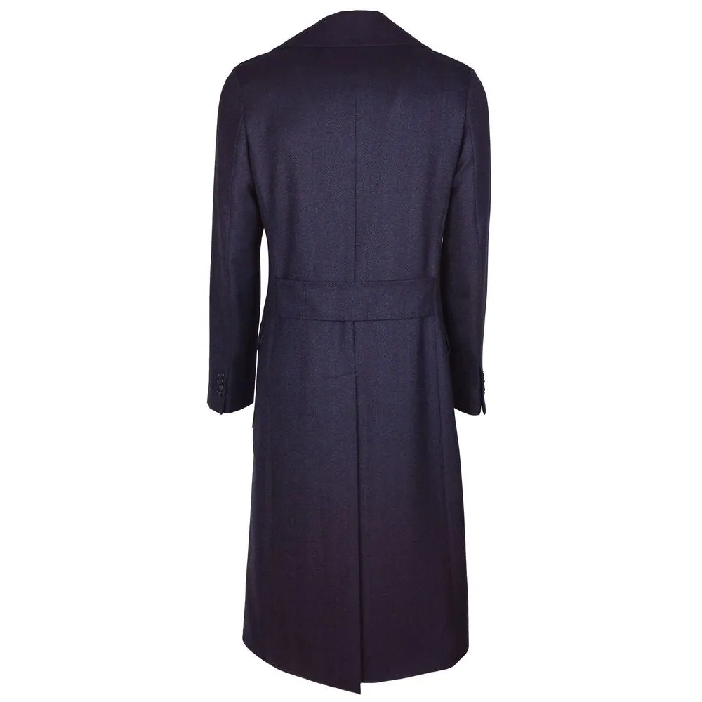 Blue Wool Vergine Jacket sold by Louxly product image thumbnail 2
