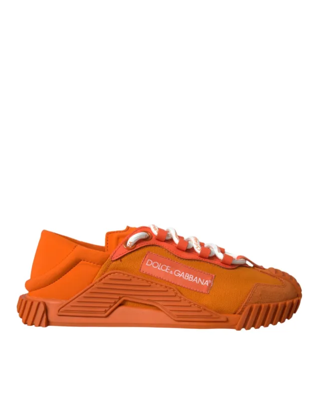 Orange NS1 Low Top Sports Sneakers Shoes sold by Louxly
