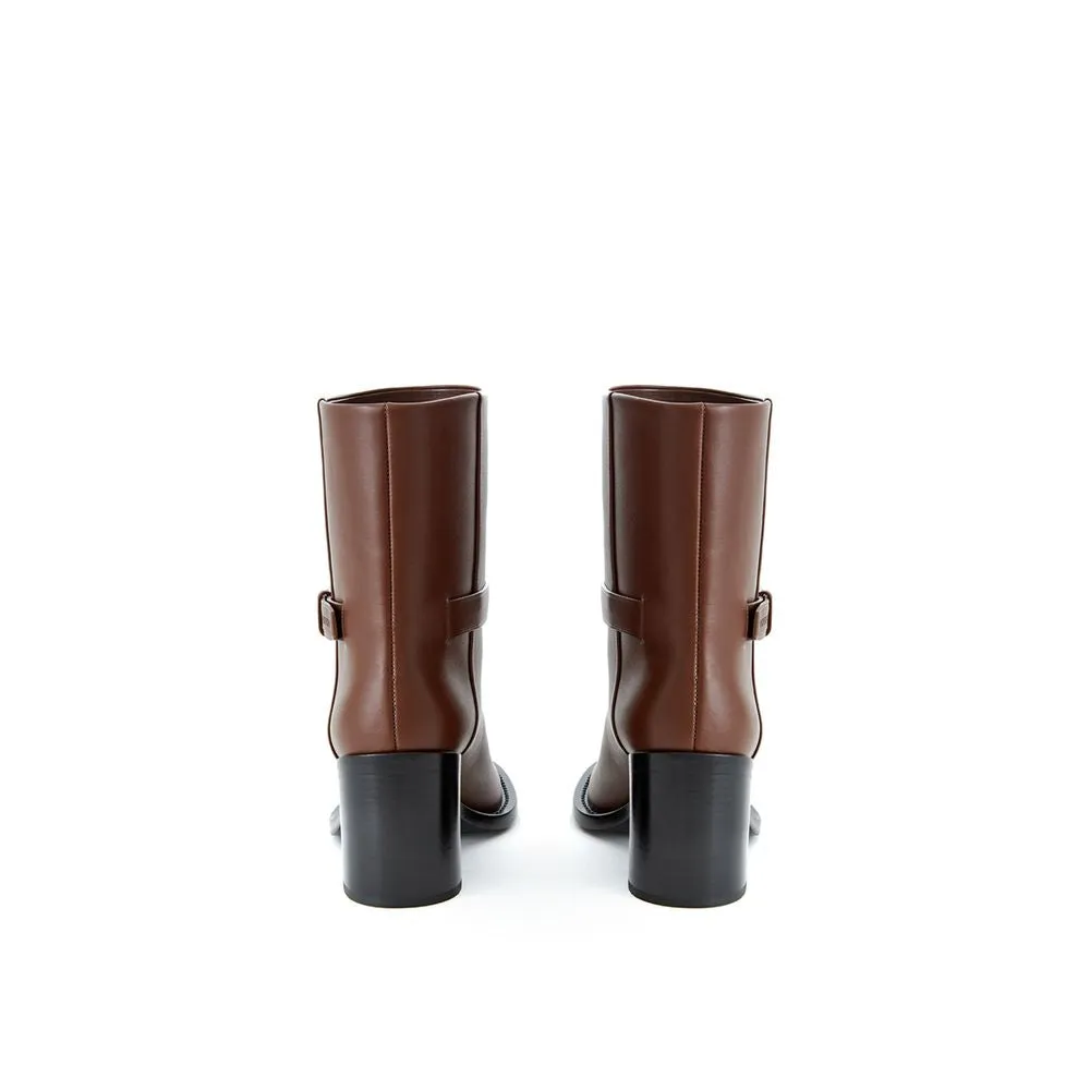 Brown Leather Boot sold by Louxly product image thumbnail 3