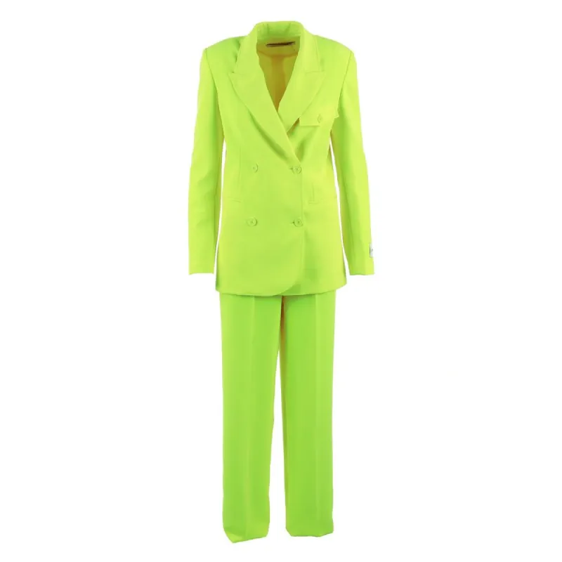 Chic Crepe Double-Breasted Suit Set sold by Louxly