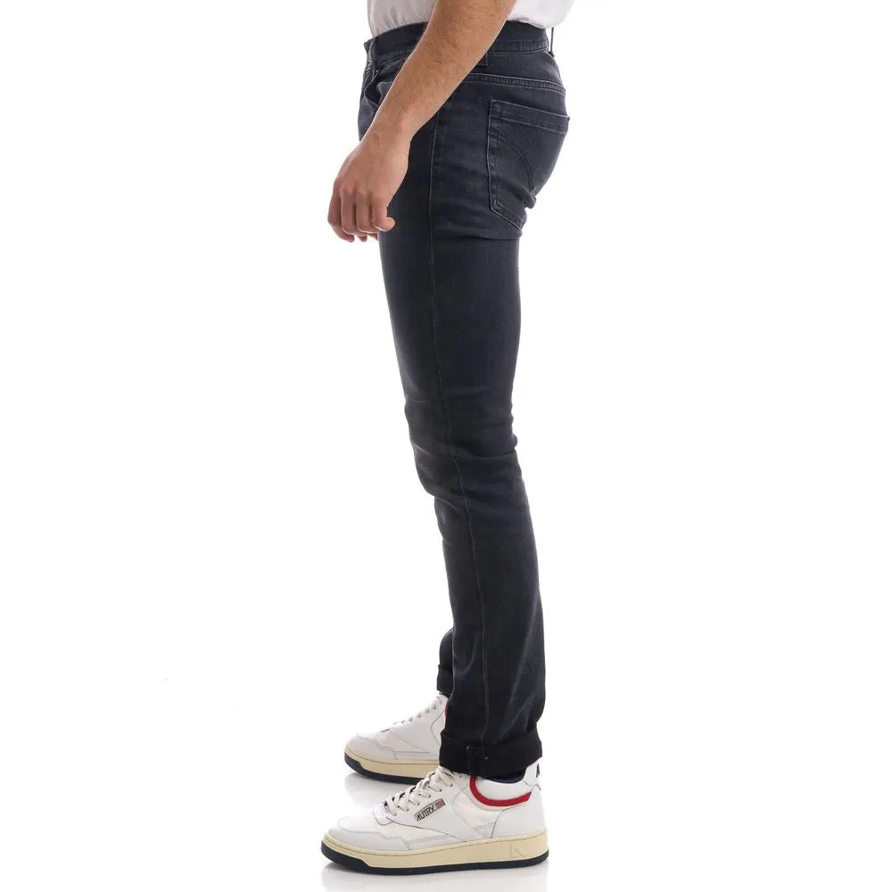 Elevated Black Stretch Jeans for Sophisticated Style sold by Louxly product image thumbnail 3