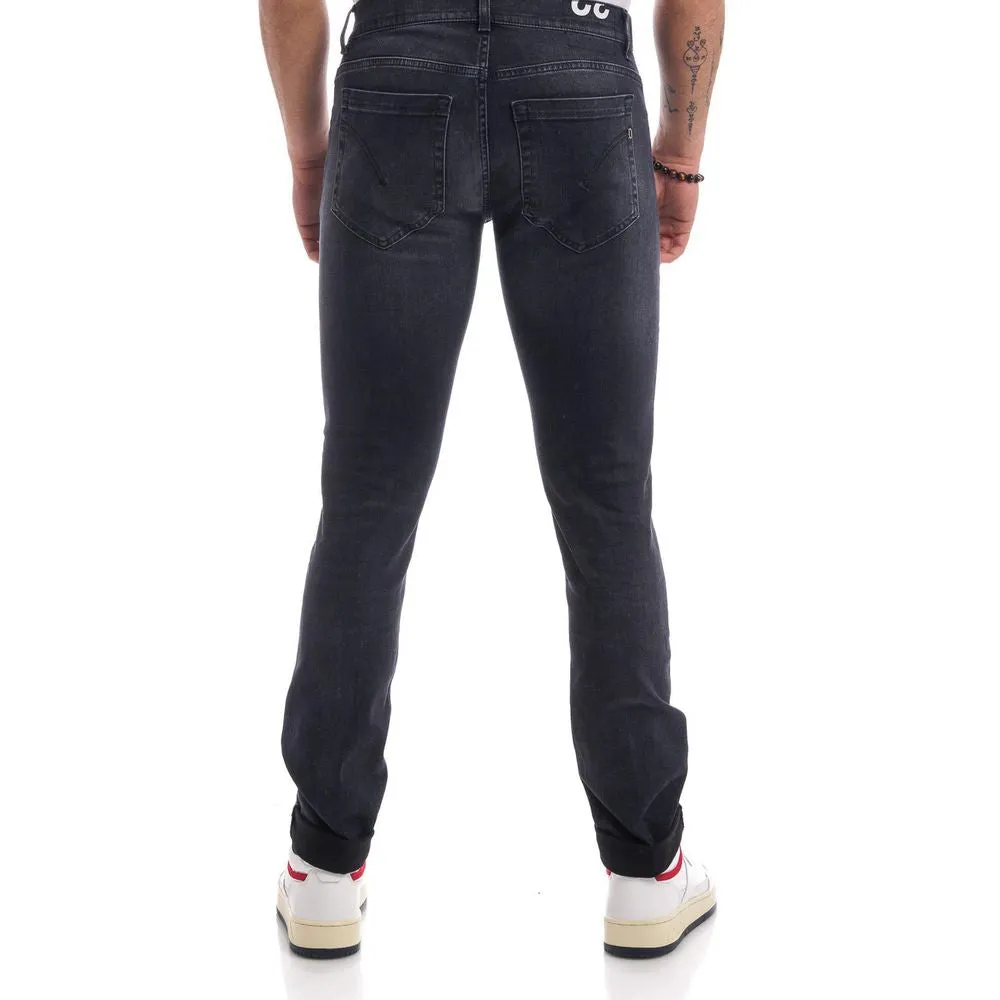 Elevated Black Stretch Jeans for Sophisticated Style sold by Louxly product image thumbnail 2