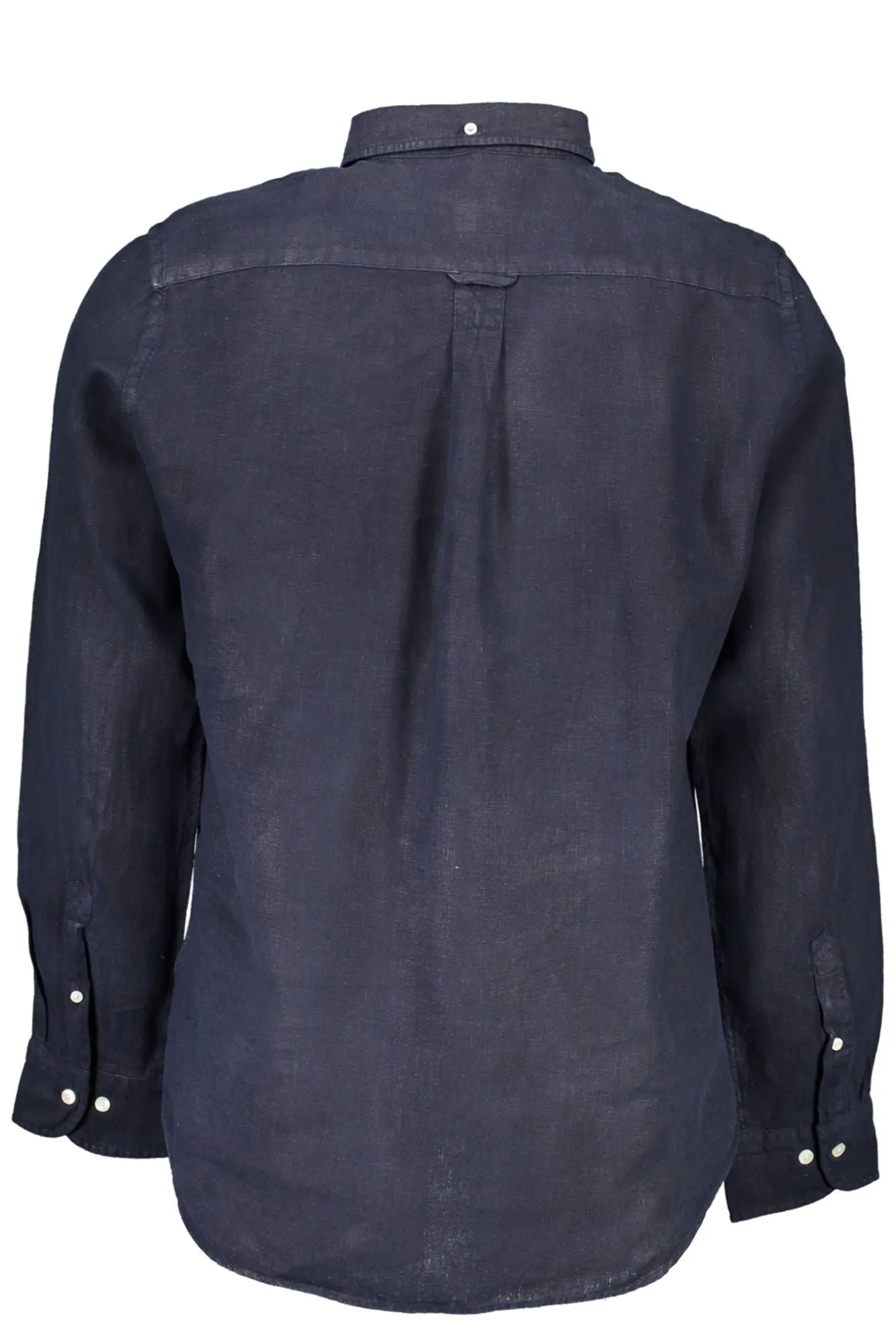Blue Linen Men Shirt sold by Louxly product image thumbnail 2