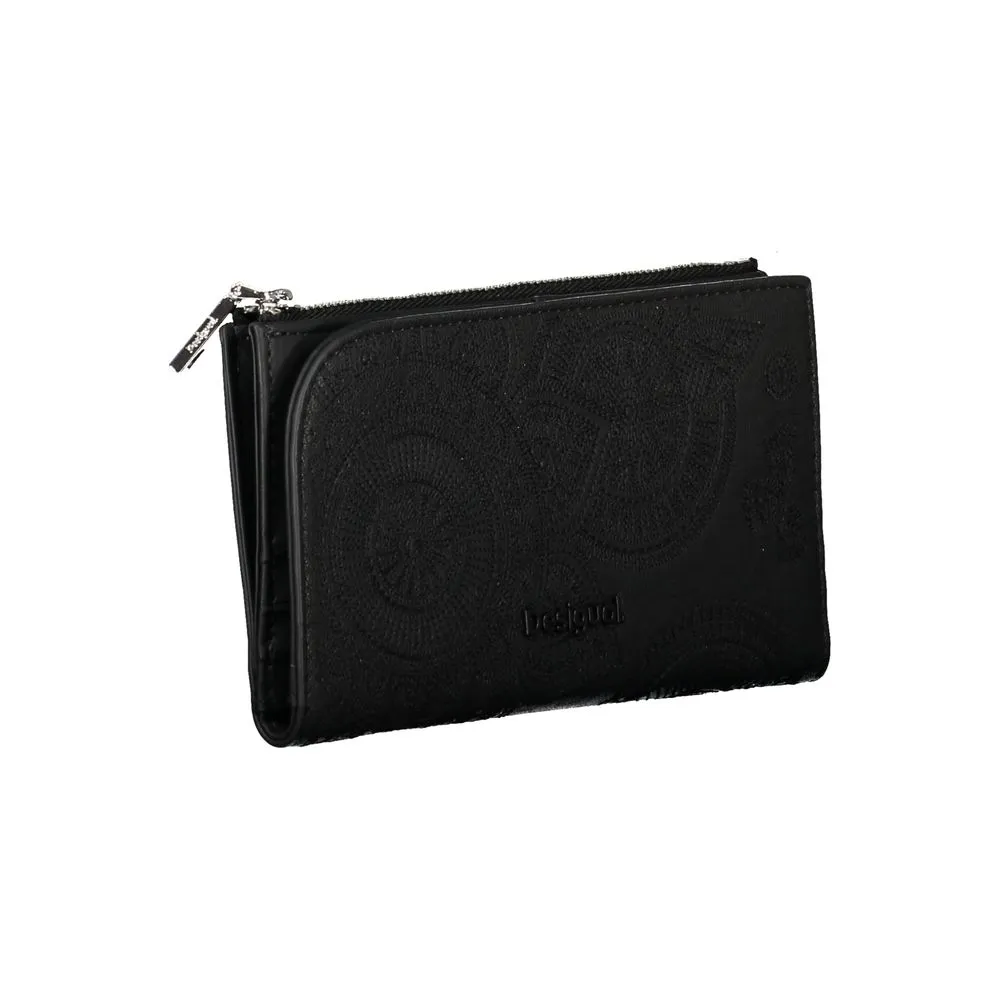 Chic Black Dual Compartment Wallet sold by Louxly product image thumbnail 3