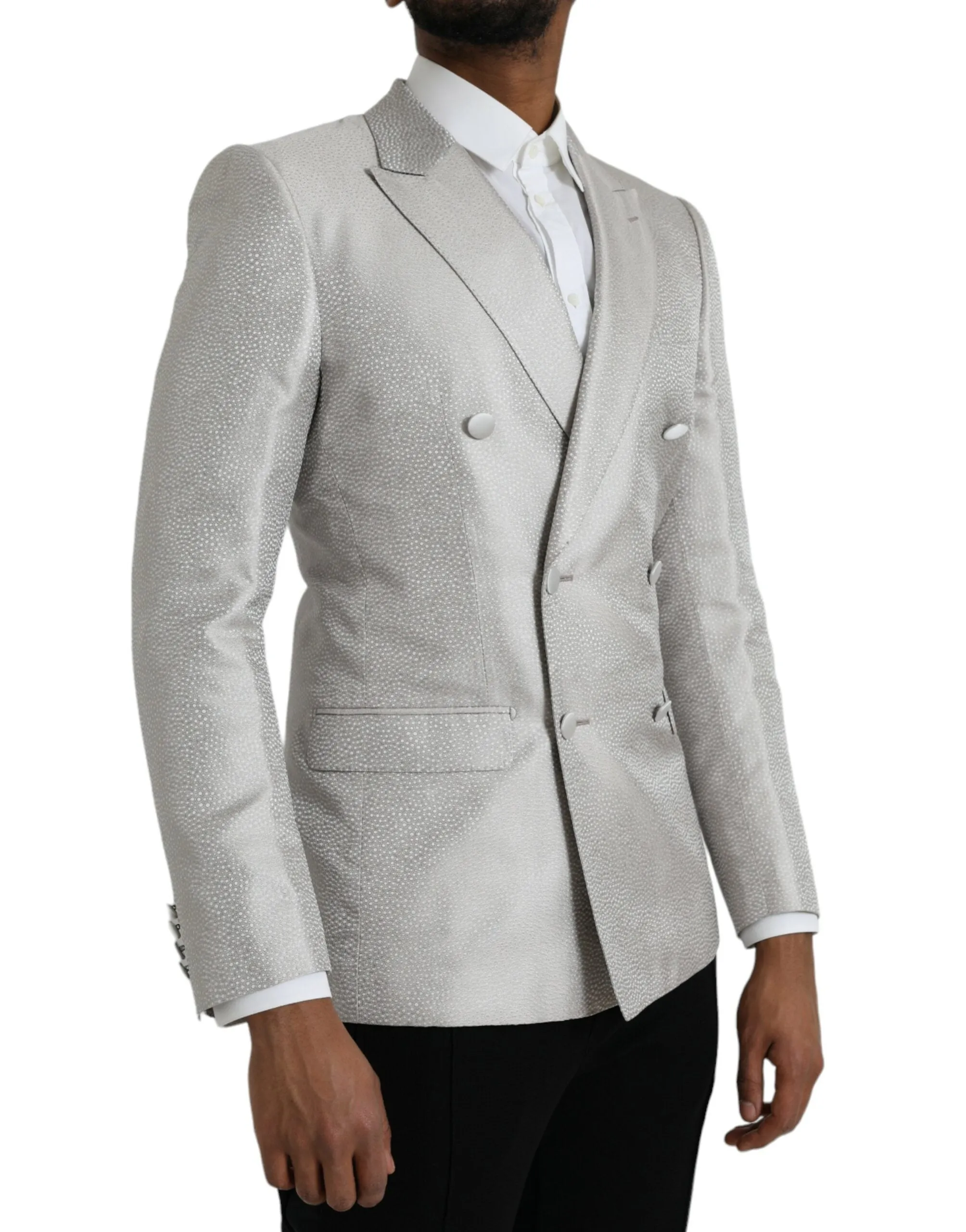 Off White MARTINI Double Breasted Coat Blazer sold by Louxly product image thumbnail 2