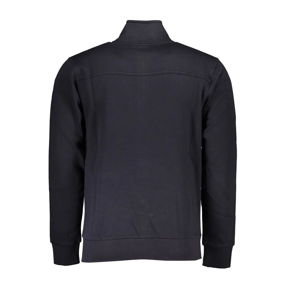 Chic Long Sleeve Zippered Polo Sweatshirt sold by Louxly product image thumbnail 2