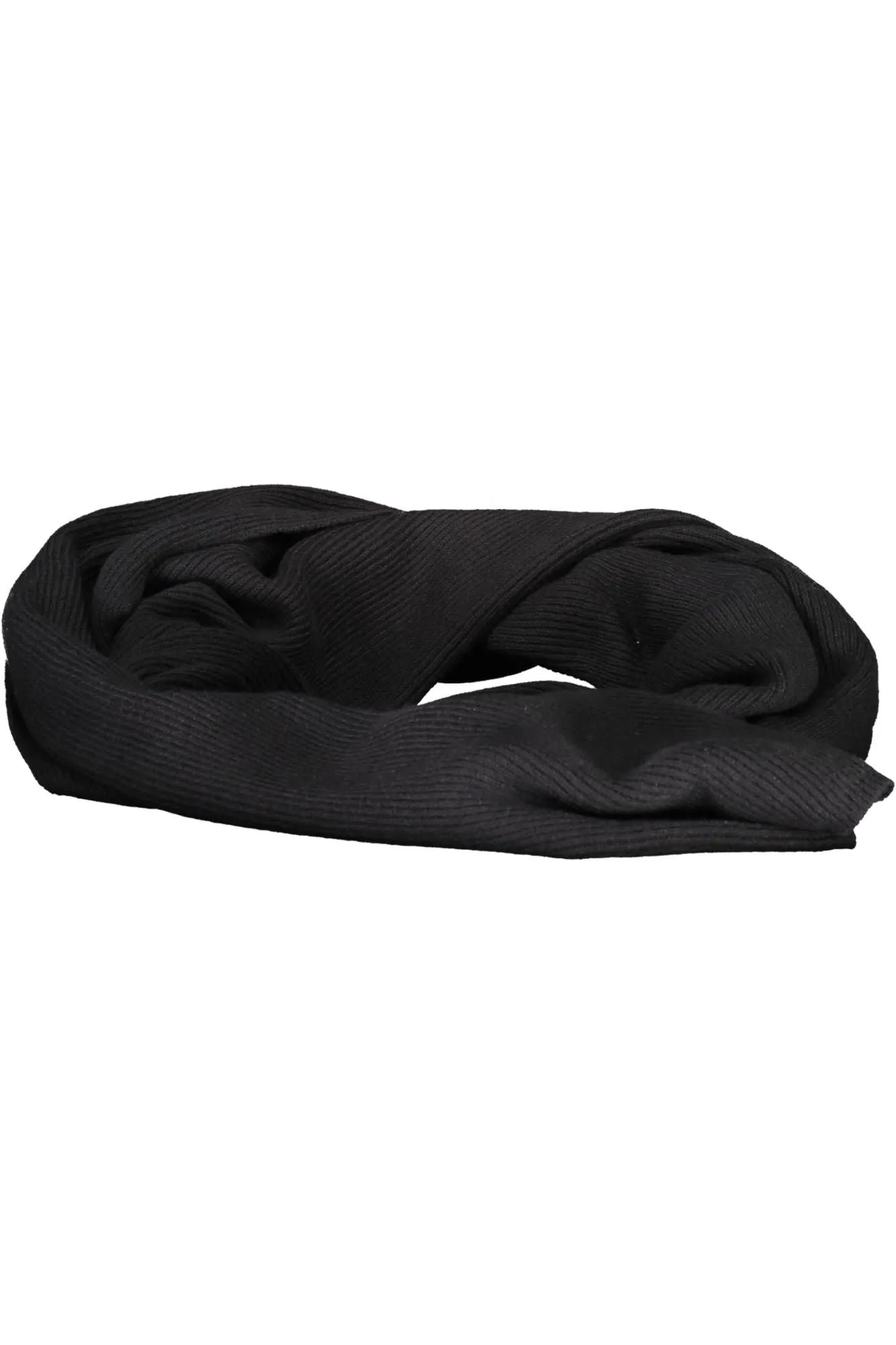 Black Cotton Men Scarf sold by Louxly