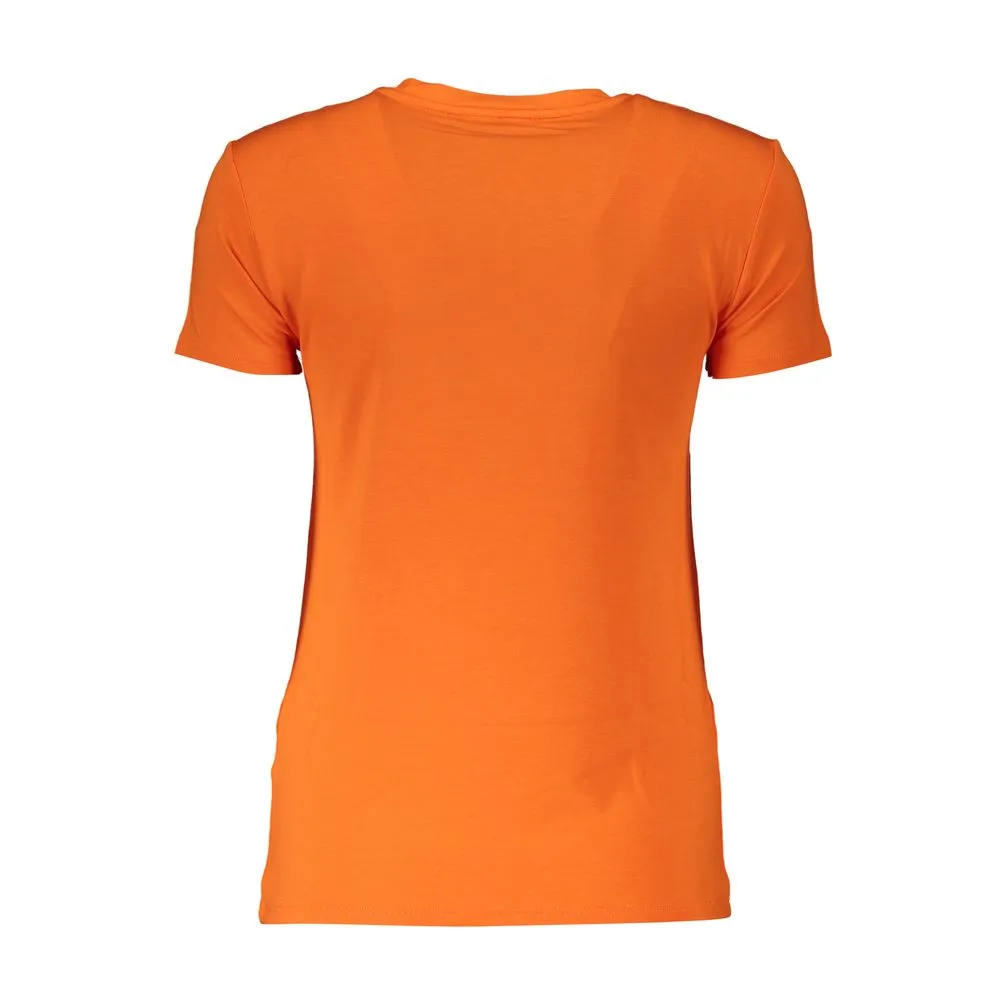 Elegant Orange Rhinestone Tee sold by Louxly product image thumbnail 2