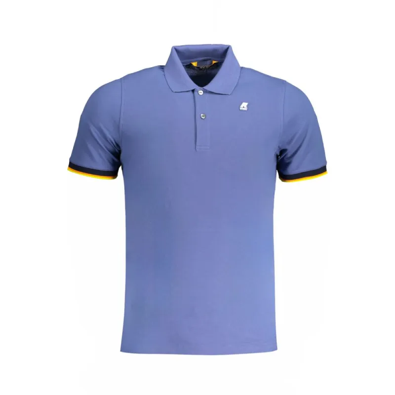 Blue Cotton Polo Shirt sold by Louxly