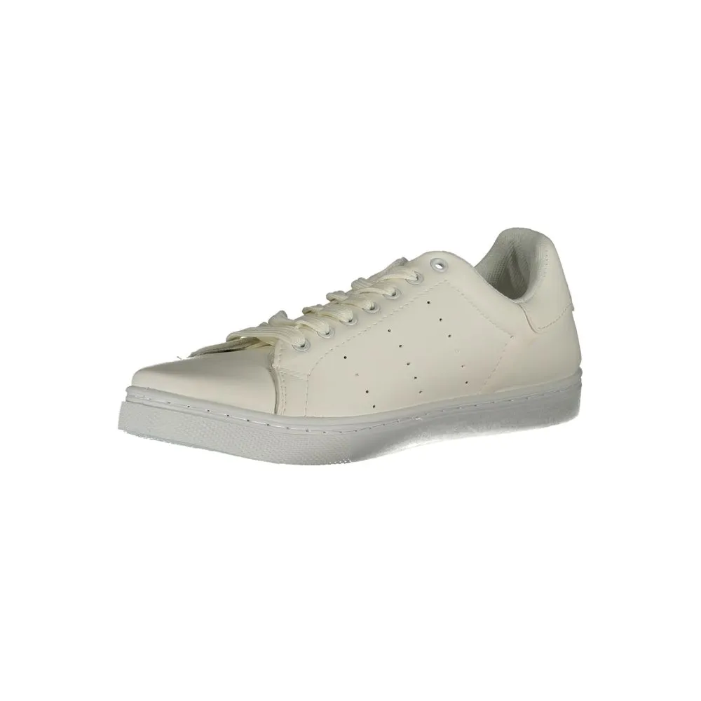 White Polyester Sneaker sold by Louxly product image thumbnail 3