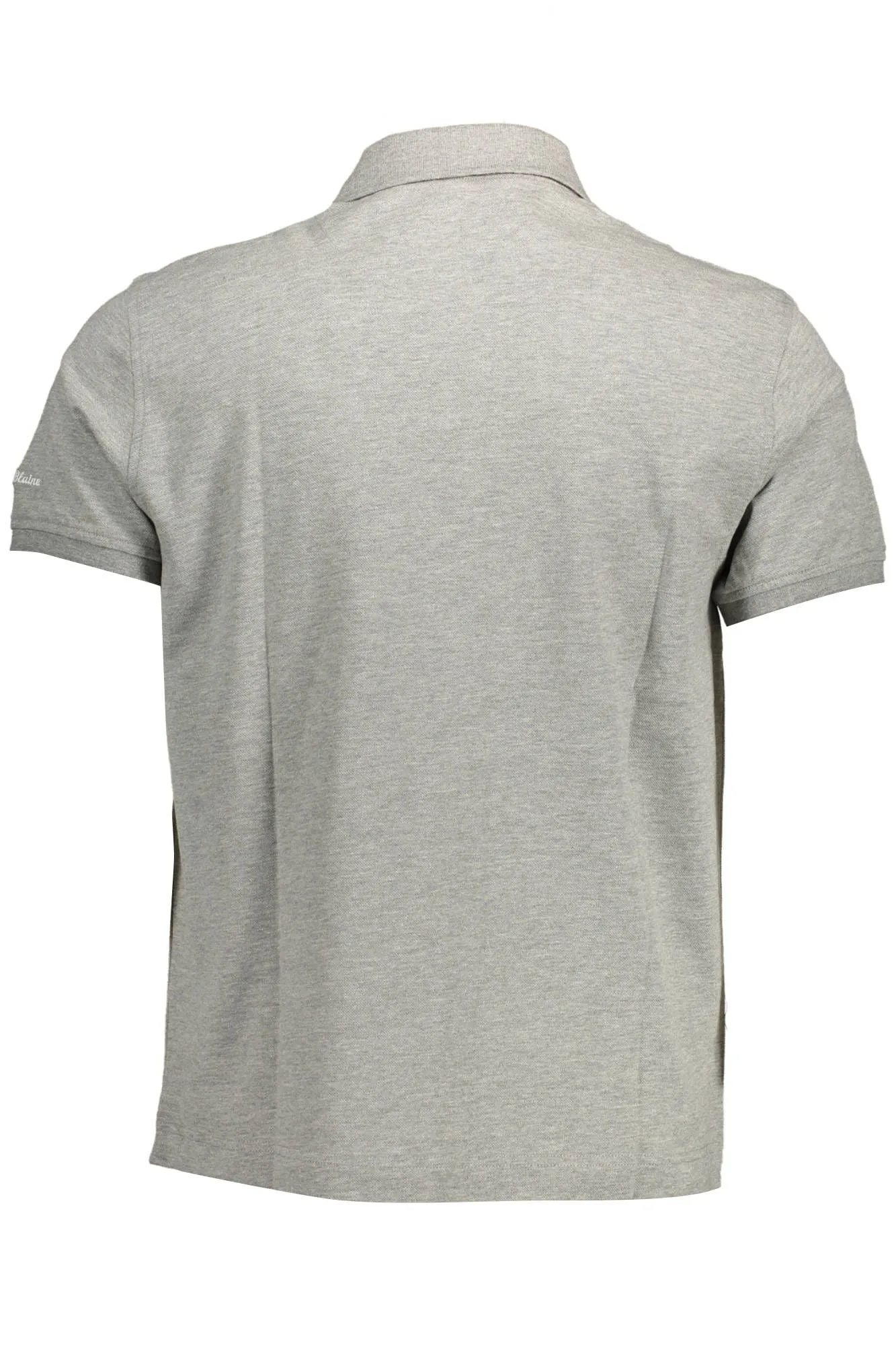 Sleek Gray Regular Fit Polo Shirt sold by Louxly product image thumbnail 2