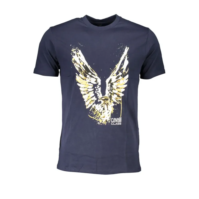 Blue Cotton T-Shirt sold by Louxly