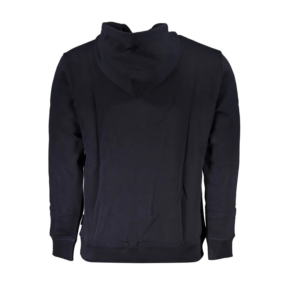 Blue Cotton Men Hooded Sweater sold by Louxly product image thumbnail 2