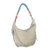 White Polyethylene Women Handbag sold by Louxly